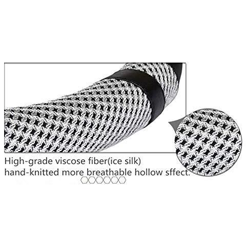 Steering Rotella Dellautomobile Di Copertura Di Ghiaccio Della Seta Traspirante Anti Slip Sportivo Curve Sterzo In Pelle Pu Rotella Per Fit Estate (beige) - Foto 4