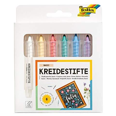 Chalk Penne Set 6 Penne Assortiti In 6 Colori Assortiti - Foto 1