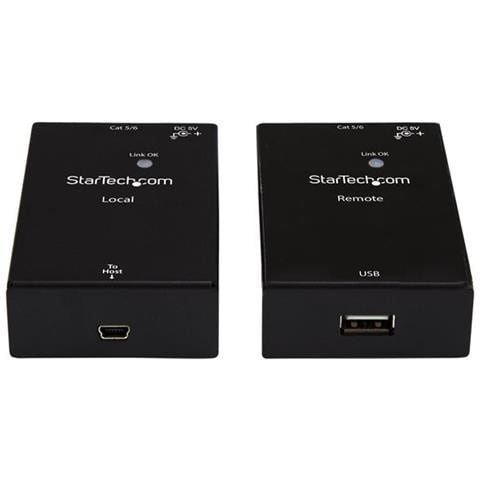 Extender Ethernet USB 2.0 a 1 porta via Cat5 / Cat6 - 50m - Estensore USB a Ethernet via IP - Foto 2