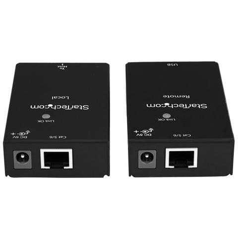Extender Ethernet USB 2.0 a 1 porta via Cat5 / Cat6 - 50m - Estensore USB a Ethernet via IP - Foto 3