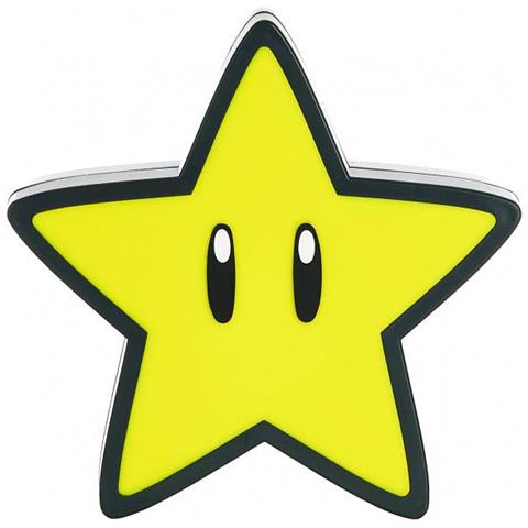 Luce Notturna Super Mariosuper Star 12 Cm Giallo / nero - Foto 1