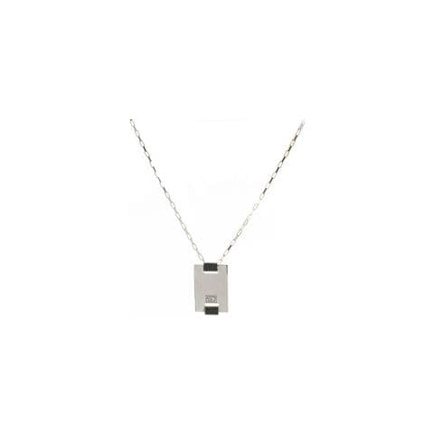 Gioielli P0046-bk. Collana, Colore Grigio. Donna. - In ordine - Foto 2