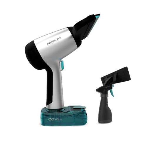 Conga Rockstar 3700 Glass aspirapolvere senza filo Nero, Argento, Turchese Senza sacchetto - Foto 1