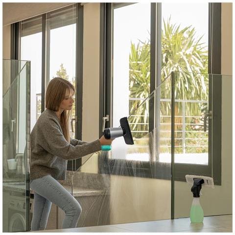 Conga Rockstar 3700 Glass aspirapolvere senza filo Nero, Argento, Turchese Senza sacchetto - Foto 7