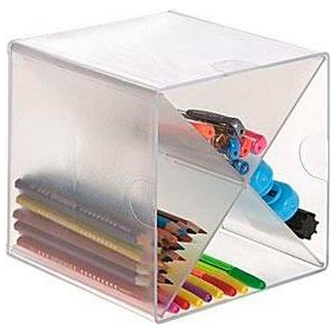 Contenitore Per Sistemare Multiuso Trasparente (15 X 15 X 15 Cm) - Foto 2