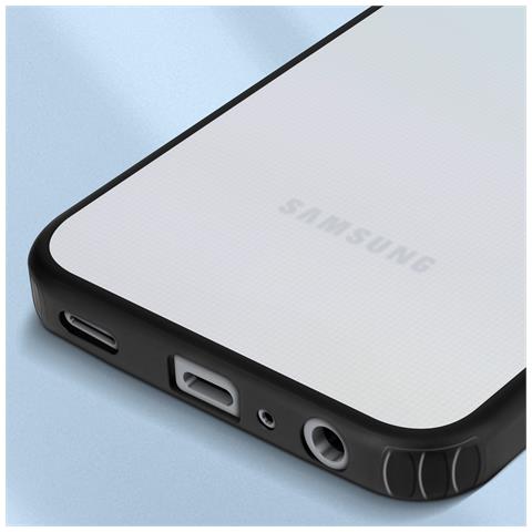 Cover Per Samsung A25 5g Rigida Angoli Rinforzati Retro Traslucido - Foto 5