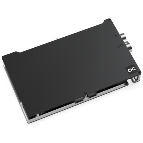 Aquatuning GmbH 13395, Blocco d'acqua + piastra posteriore, Alluminio, Carbonio, Rame, 1/4", 60 °C, 0,8 bar, Nvidia Geforce RTX 4090 Reference Design; INNO3D GeForce RTX 4090 X3 OC, 24GB GDDR6X, HDMI, 3x DP... - Foto 2