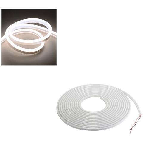 Striscia Led Luce Bianca Per Scritta Insegna Luminosa Strip Flessibile 5 Mt Ip65 - Foto 2