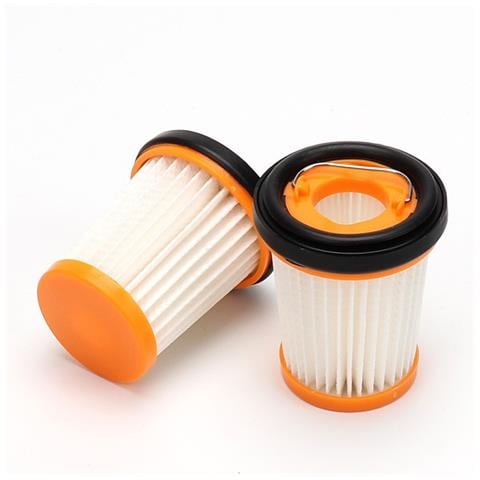 Confezione Da 2 Filtri Di Ricambio Per Aspirapolvere Portatile Senza Filo Shark Wandvac W1 Xhfwv200 - Arancione - Foto 1