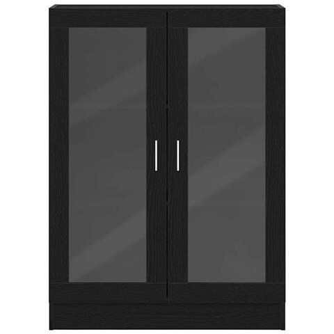 Libreria Rovere Nero 82,5x30,5x115 cm in Legno Multistrato - Foto 2