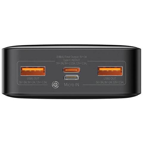 PPBD050501 batteria portatile Polimeri di litio (LiPo) 20000 mAh Nero - Foto 2