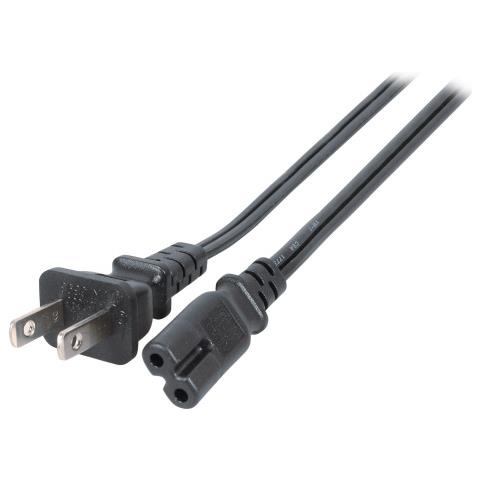 EK496.1,8 cavo di alimentazione Nero 1,8 m Spina di alimentazione di tipo A Accoppiatore C7 - Foto 1