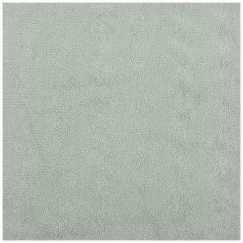 Chaise Longue Massaggi Cuscino a Rullo Grigio Chiaro in Velluto - Foto 9