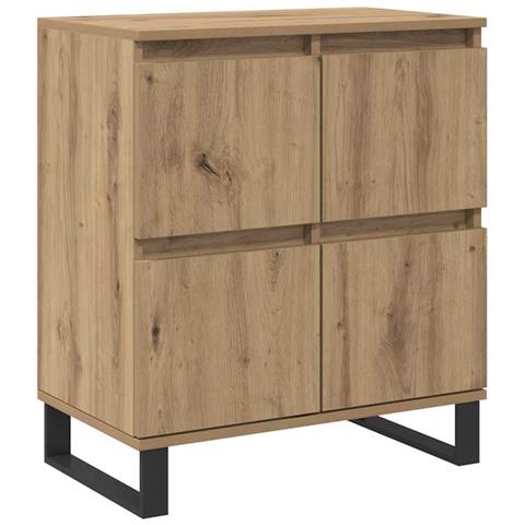 Credenza Marrone 60 x 35 x 70 cm Legno multistrato - Foto 1