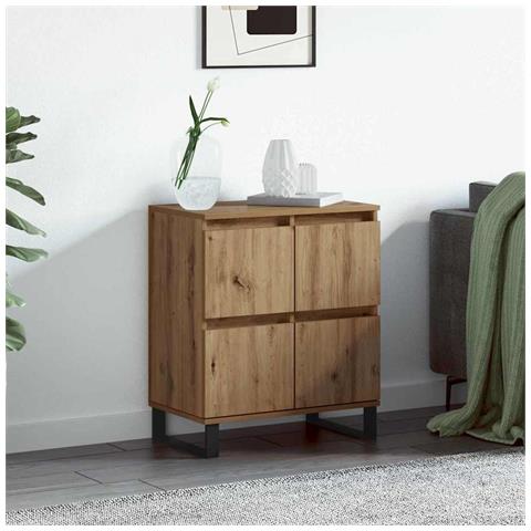 Credenza Marrone 60 x 35 x 70 cm Legno multistrato - Foto 2