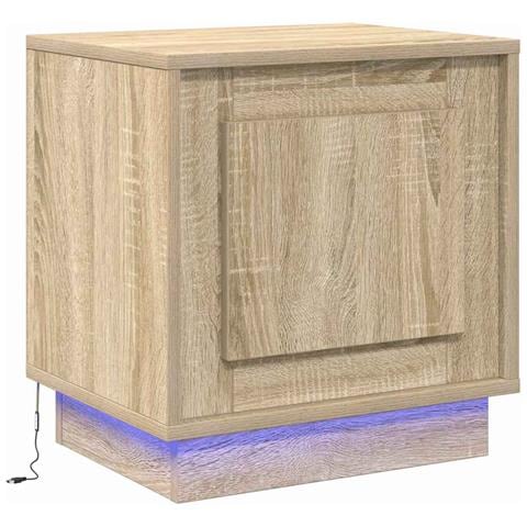 Armadio da Notte con rovere sonoma 44 x 34.5 x 45 cm - Foto 1