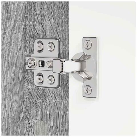 Mobile da Bagno con cassetto Grigio Sonoma 72,5 x 36,5 x 100 cm - Foto 9