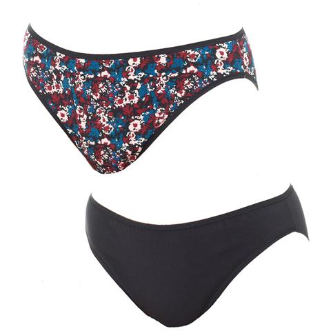 Pack-2 Mutandine Perfect Comfort In Cotone Elastico P0a8s Da Donna, Design Comodo E Adattabile Per Donna - Foto 1