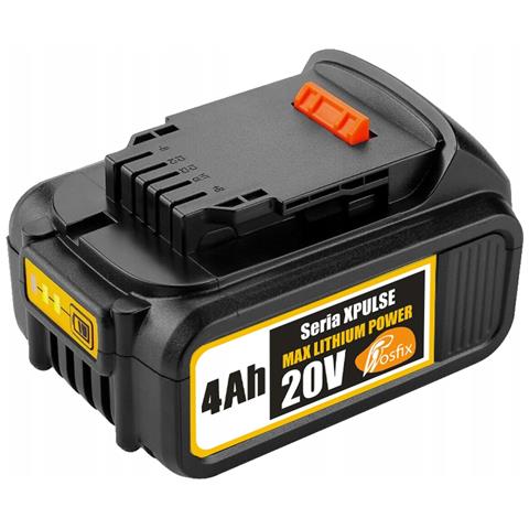 Batteria Di Ricambio 20v 4ah Per Utensili Dewalt - Compatibile Con Modelli Dcd, Dcf, Dcg, Dcs - Indicatore Led, Protezione Sovraccarico - Foto 1