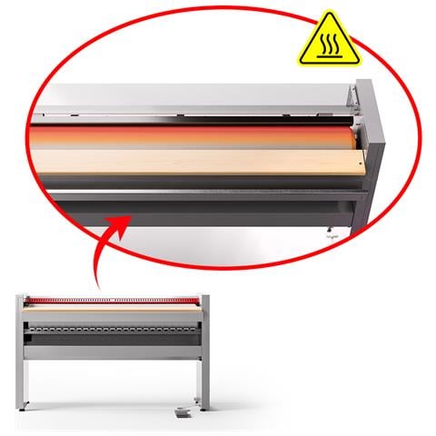 Stiratrice a Rullo Professionale MG04 M Plus Mangano da Stiro Biancheria Piana Federe Lenzuola Copriletti Asciugamani Tende Tovaglie Tovaglioli Rullo 140x25 cm Elettronica Efficienza A++ Garanzia 5 Anni - Foto 2
