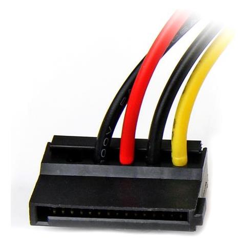 Adattatore cavo di alimentazione Molex a SATA con angolare sinistro 4 pin 15 cm - Foto 2