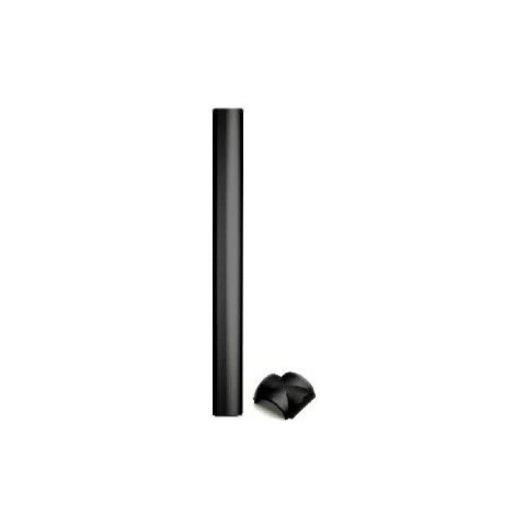 Canalina Copricavi Cable Cover Lunghezza 65 cm colore Nero - Foto 2