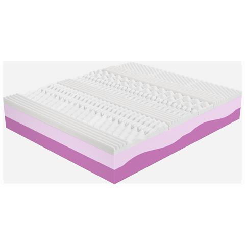 Materasso Matrimoniale 160x200, alto 26 cm - Memory, Gel Relaxa, Sfoderabile, Rivestimento Aloe Vera | Prime - Foto 5