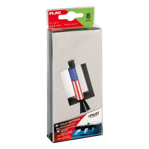 Stelo Antenna Flag 8cm Usa - Foto 2