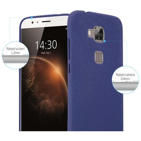 Custodia Compatibile Con Huawei G7 Plus / G8 / Gx8 In Frost Blu Scuro - Coperchio Protettivo In Silicone Tpu Flessibile - Foto 9