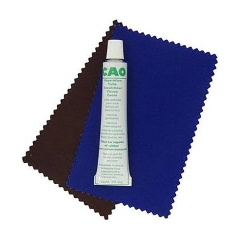 Kit Pezze Riparazione Per Tessuti In Cotone (2 Pezzi + Colla) 6029 - Foto 2