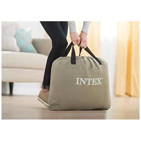 64132 Materasso Bicolor Singolo Dura Beam Deluxe, Con Pompa Incorporata, 99 X 191 X 42 Cm - Foto 2