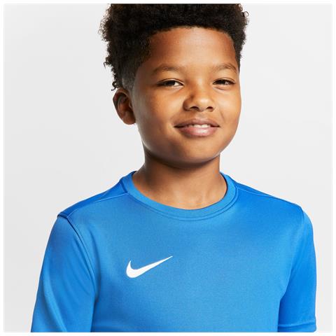 Jr Dry Park Vii Tee Bambini Blu Maglietta Numero: S Eu - Foto 4