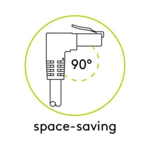 Cavo Patch 51541 Cat 6, S / ftp, Nero, 0,25 M - Foto 2