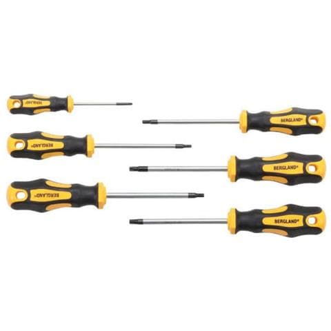 Kraftmann Set 6 Cacciaviti Torx Tx10-30 - Foto 2