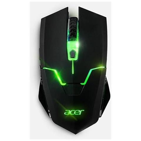 Mouse Gaming STARK-GM1200 LED Multicolore 6 Pulsanti 6400 DPI Cavo Rivestito in Tessuto - Foto 1