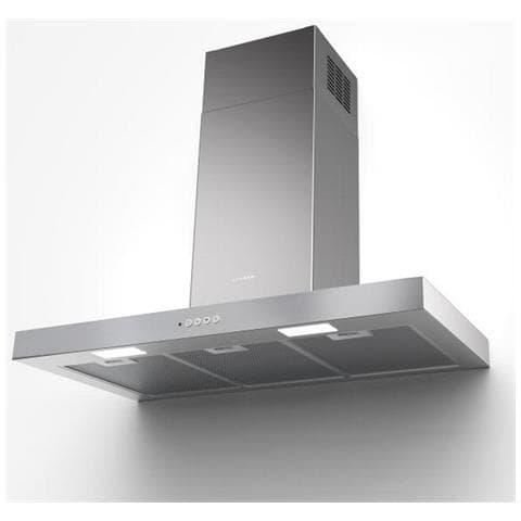 Cappa P2052 a Parete da 89.8 cm Aspirante Colore Acciaio Inossidabile - Foto 1