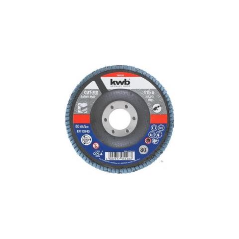 Mop Abrasivo Kwb Cut-fix 115 K 80 Loose - Foto 2