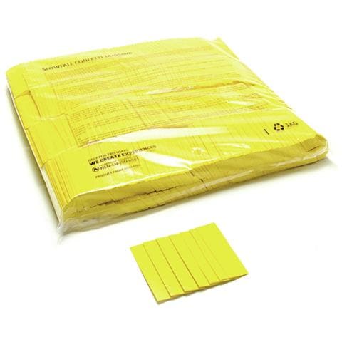 Slowfall Confetti Rectangular 55x18mm, Yellow, 1kg - Foto 2