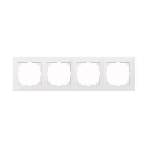 Meg4040-3619 Bianco Placca Copripresa E Copri Interruttori - Foto 1