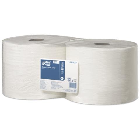 129237 asciugamano di carta 1500 fogli Bianco 510 m - Foto 1