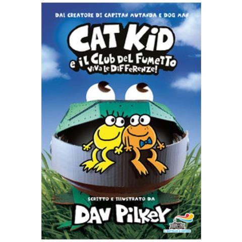 Dav Pilkey - Viva Le Differenze! Cat Kid E Il Club Del Fumetto - Foto 1