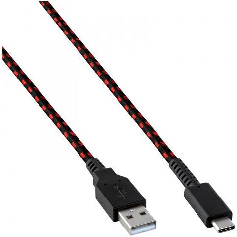 Pdp 500-211-eu Cavo Usb 2,4 M Usb A Usb C Nero, Rosso - Foto 1