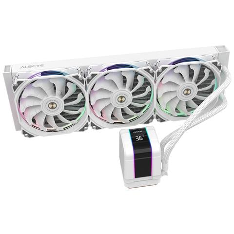 Dissipatore Processore Cpu Gaming Cooler Rgb Colorato 360cm 1700 1200 115x - Foto 2