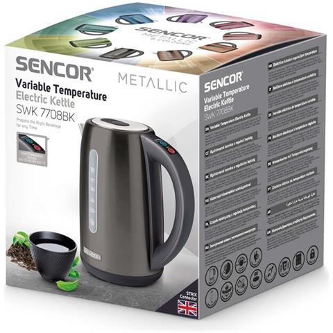 SWK 7708BK bollitore elettrico 1,7 L 2150 W Colore Nero - Foto 13