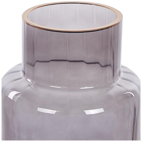 Vaso Da Fiori Megalo Vetro Grigio - Foto 2