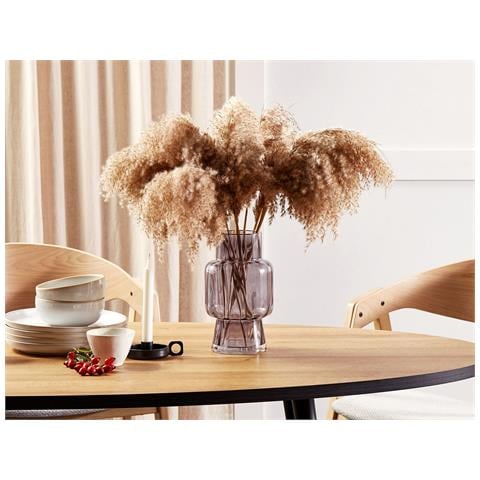 Vaso Da Fiori Megalo Vetro Grigio - Foto 1