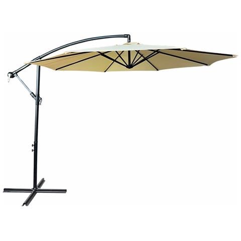 Ombrellone da Giardino ASTER con Protezione UV, Colore Beige, 300x300x45 cm - Foto 1