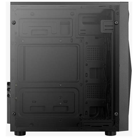 Case Cosmo-A-BK-v2 Midi Tower ATX / Micro-ATX / Mini-ITX 1 Porta USB 3.2 Colore Nero - Foto 2