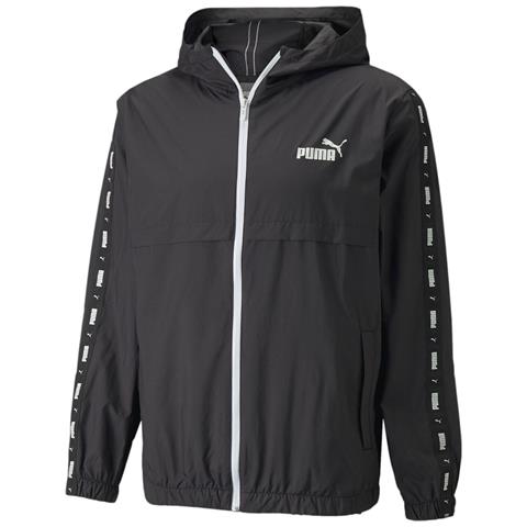 Ess Tape Windbreaker 84747701, Uomini, Nero, L - Foto 2