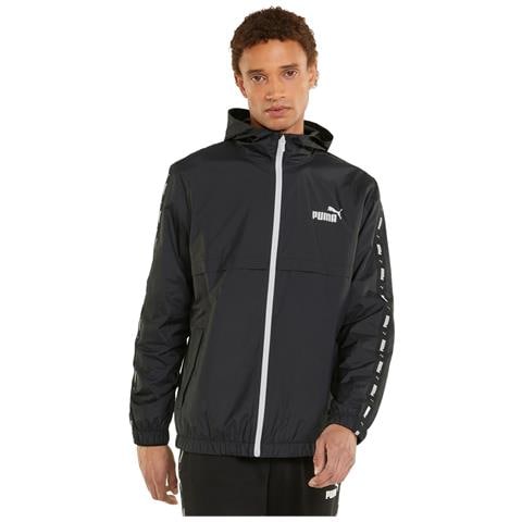 Ess Tape Windbreaker 84747701, Uomini, Nero, L - Foto 1